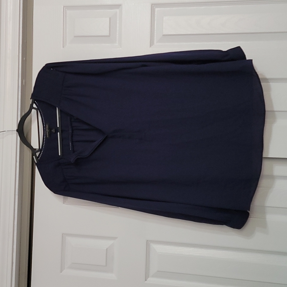 Navy Blue XL Banana Republic Flowy Top
